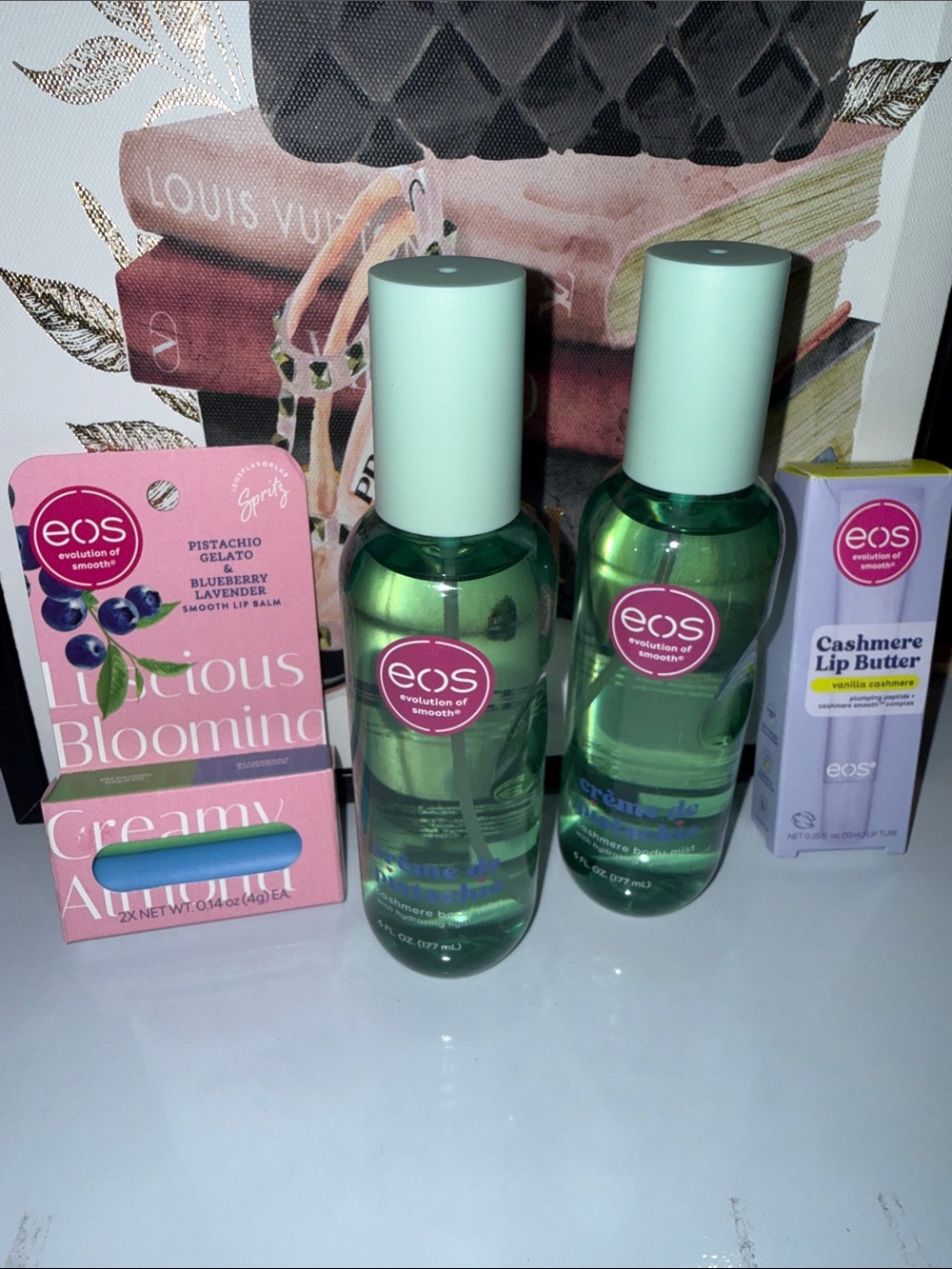 eos Bundle Body Mist with Lip Care